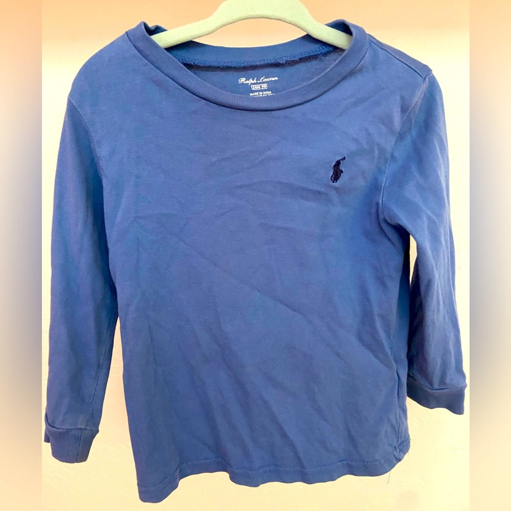 Ralph Lauren Cotton Jersey Long Sleeve Tee